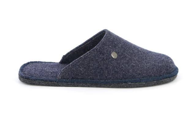 Filzpantoffel | GROS CI2701 - Blau | Grünland