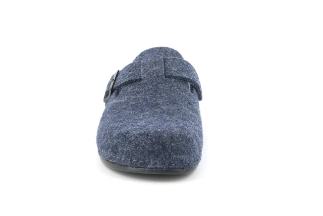 Ciabatta invernale in feltro | REPS CI1016 - BLU-GRIGIO | Grünland