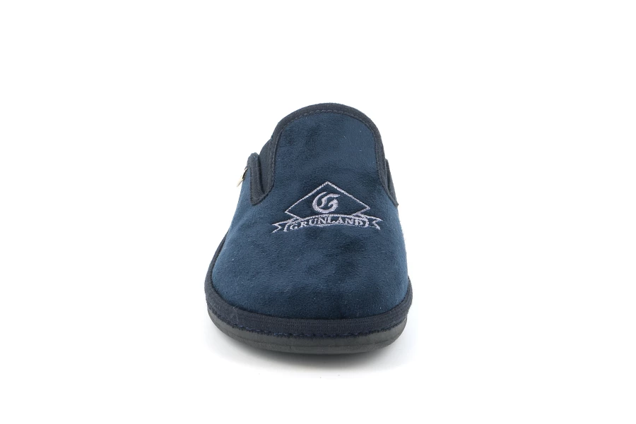 Men's slipper in fabric | ENEA CI2615 - Blue | Grünland