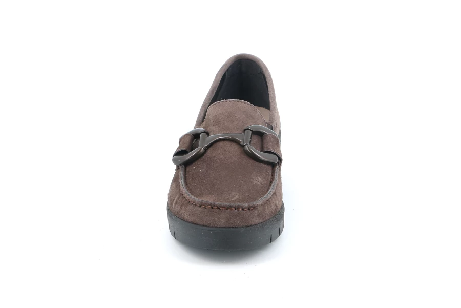Slip on in camoscio | TAFA SC5584 - TAUPE | Grünland