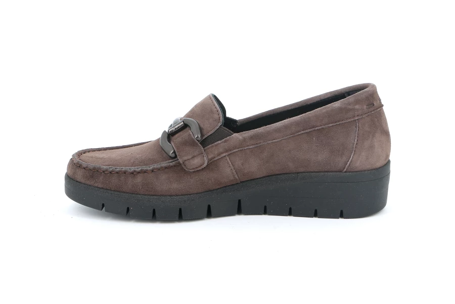 Slip on in camoscio | TAFA SC5584 - TAUPE | Grünland
