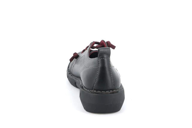 Sneaker mit elastischen Schnürsenkeln | KART SC2885 - Schwarz | Grünland