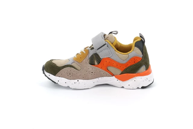 Sneaker patchwork unisex | TARR SC5586 - TORTORA-MULTI | Grünland Junior
