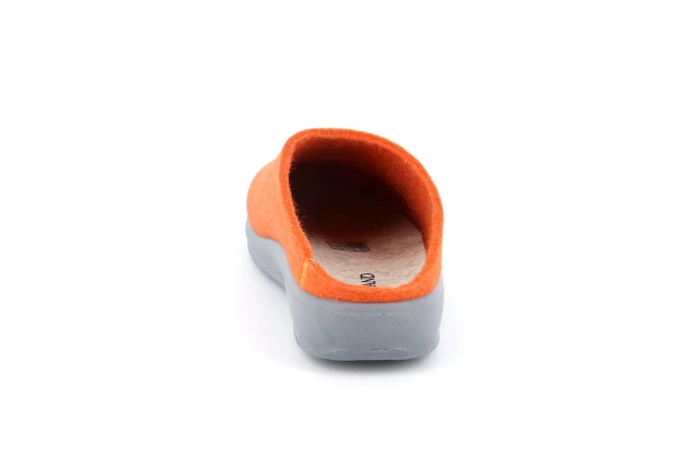 Basic-Slipper für Damen aus echtem Wollfilz CI2618 - ZUCCA-PANNA | Grünland