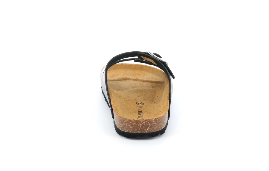 Slipper woman SARA double buckle CB2425 - ANTRACITE | Grünland